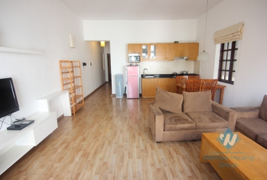 Spacious and nice serviced apartment for rent in Tay Ho